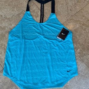 Nike turquoise athletic tank